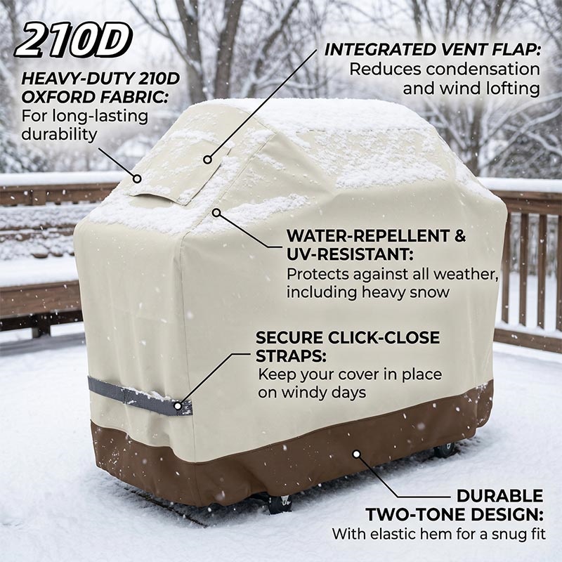 210D BBQ Beige Barbecue Grill  - Spark Plug review and price
