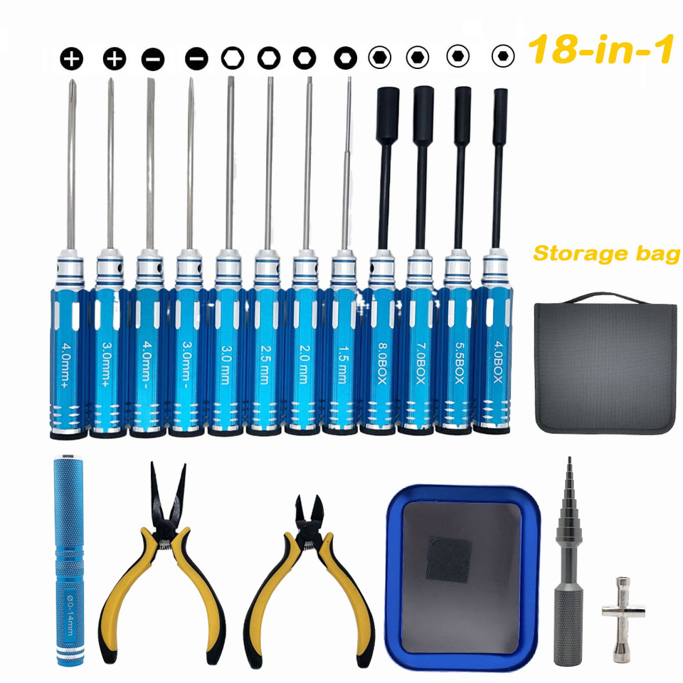 RC Tools Kits 18 in 1 Screwdri - Socket Set review and price